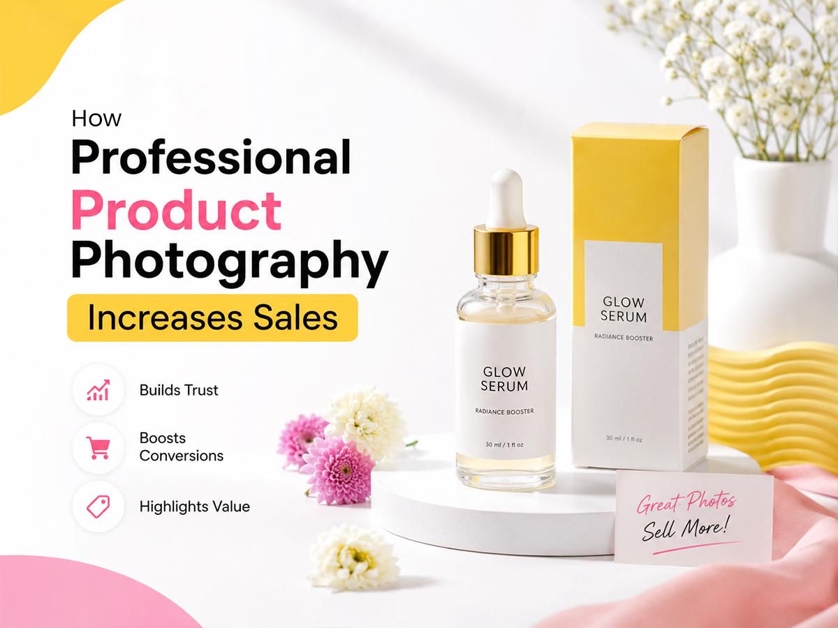 How Professional Product Photography Increases Sales: Why Visual Quality Matters for UAE Businesses