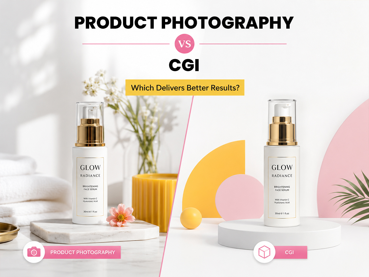 Product Photography vs CGI: Which Delivers Better Results for Your Brand?