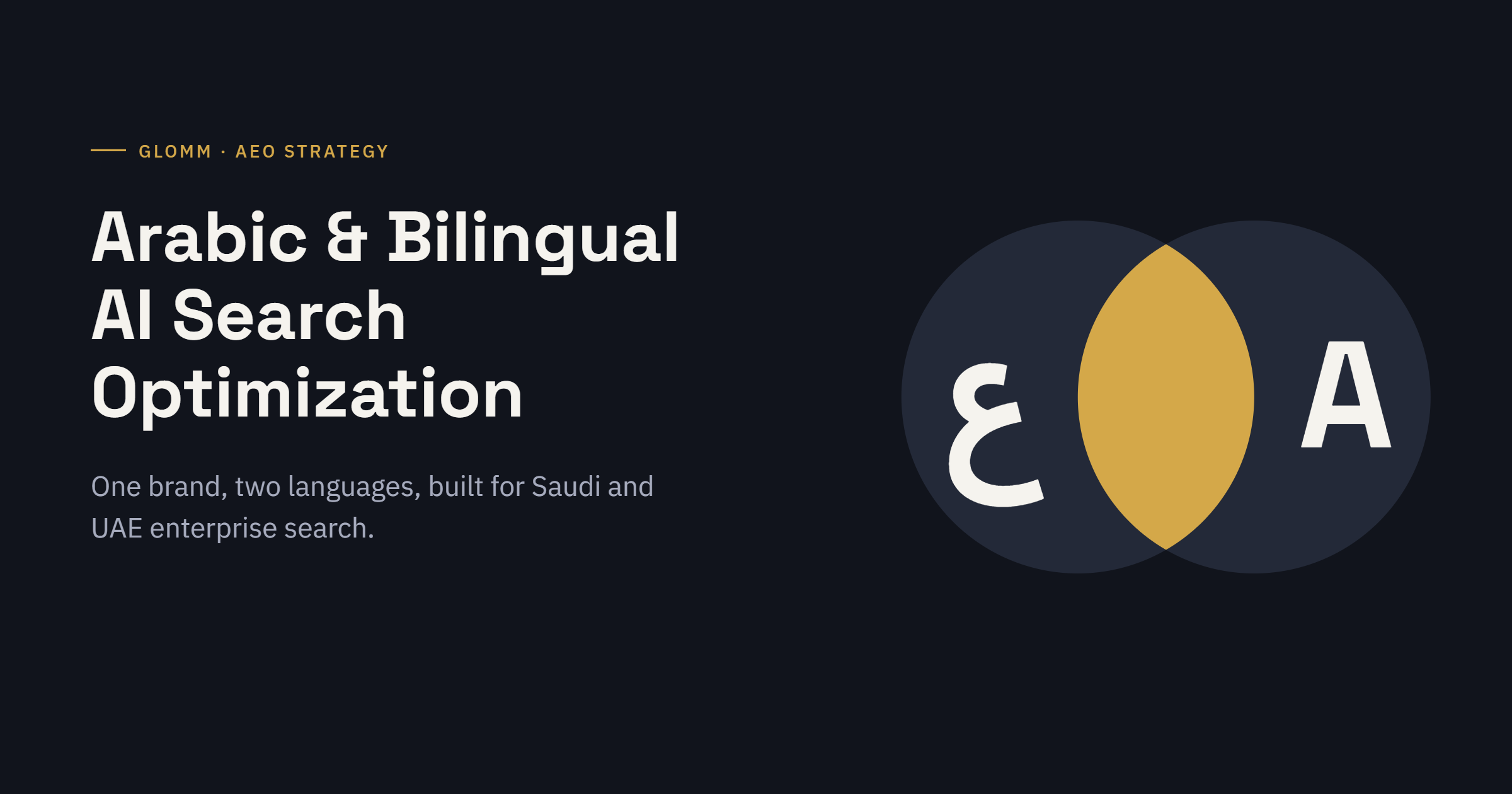 Arabic and Bilingual AI Optimization